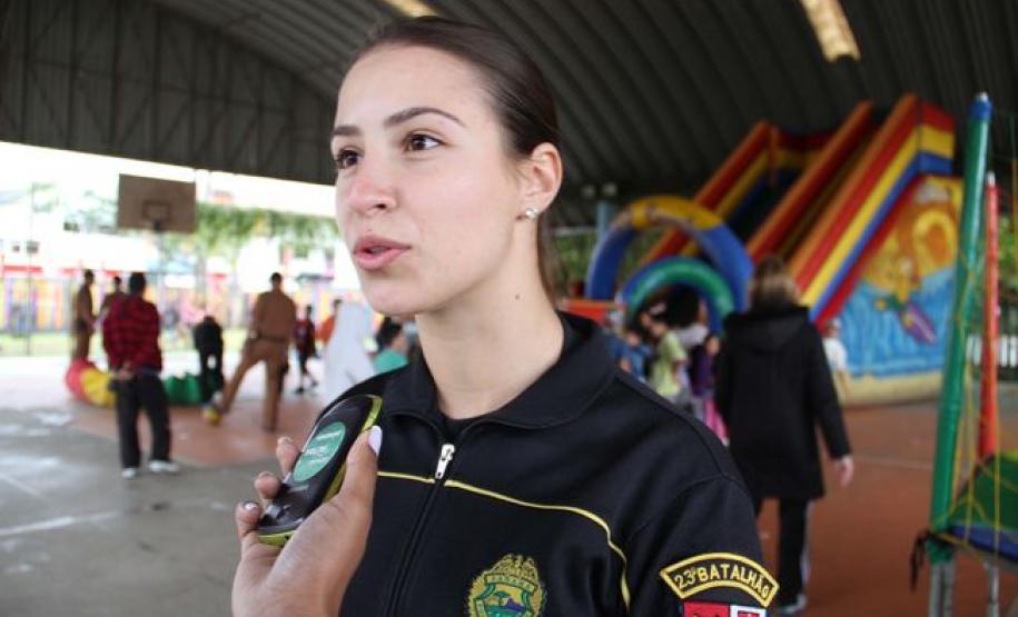Dia das crianças é comemorado com festa em todas as UPSs da capital Asp. Arianeh - comandante UPS Vila Sandra