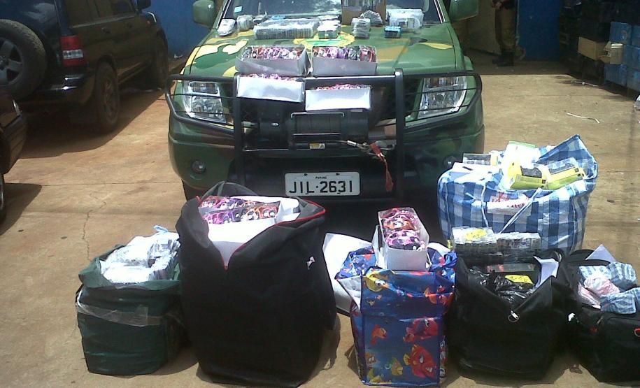 Em seis meses de atuação, BPFron apreende mais de R$ 1 milhão em contrabando e prende 87 pessoas