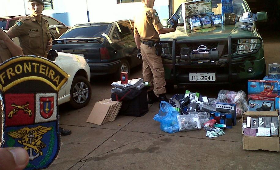 Em seis meses de atuação, BPFron apreende mais de R$ 1 milhão em contrabando e prende 87 pessoas