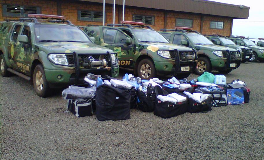 Em seis meses de atuação, BPFron apreende mais de R$ 1 milhão em contrabando e prende 87 pessoas