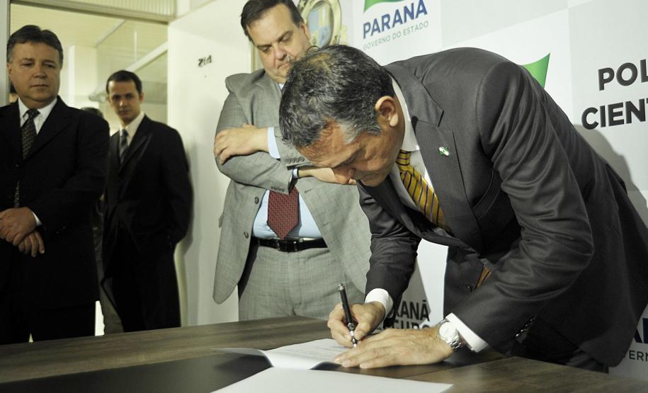 Começam as obras para construção do novo prédio do IML de Curitiba Começam as obras para construção do novo prédio do IML de Curitiba