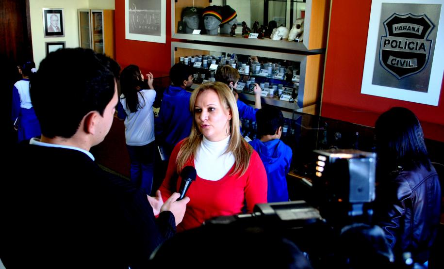 Museu da Denarc orienta crianças sobre os riscos da utilização de drogas