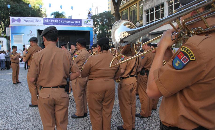 Curitiba, 01 de agosto de 2013159 anos da PMPRAgosto AzulFoto: Cabo Manoel Gomes - PMPR