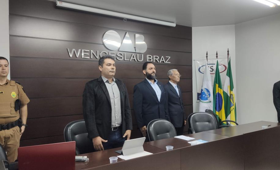 solenidade de posse braz