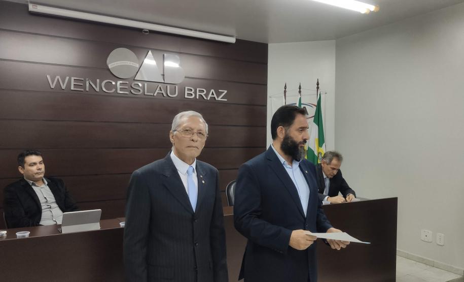 solenidade de posse braz