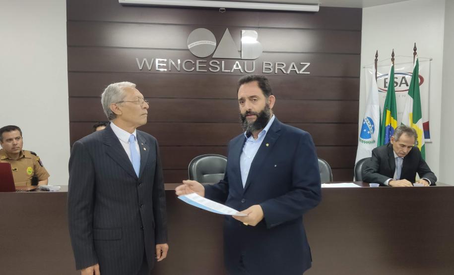 solenidade de posse braz