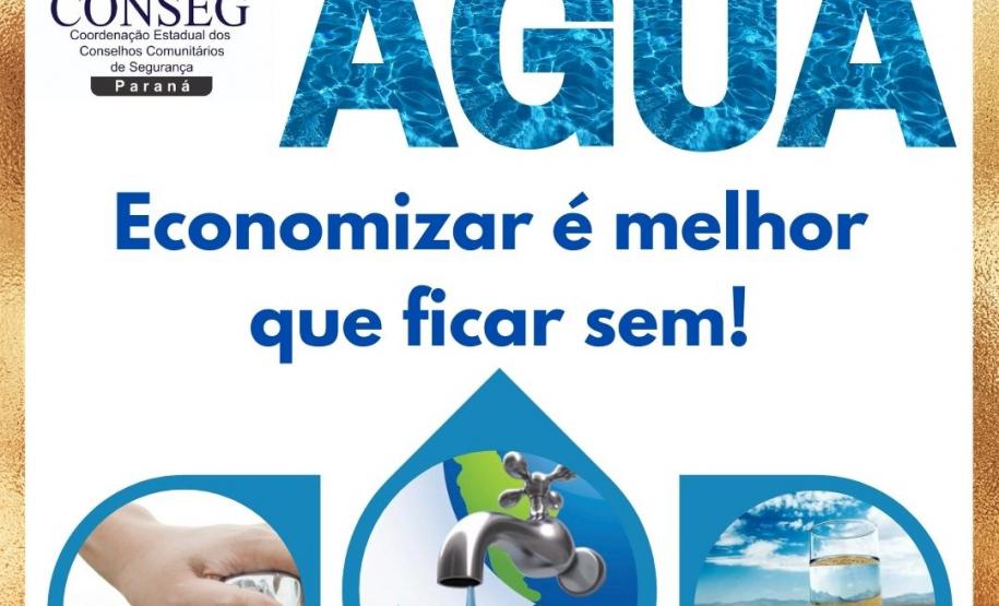 ECONOMIZAR É MELHOR E MAIS FÁCIL DO QUE FICAR SEM! Economia de água